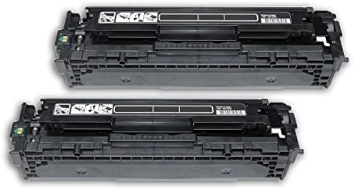 XL Toner Doppelpack kompatibel zu HP 125A / CB540AD schwarz  (2 Stück)