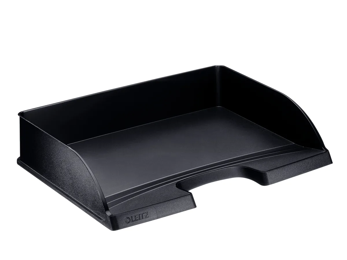 Leitz Plus / 52180095 Briefablage schwarz (Querformat A4)