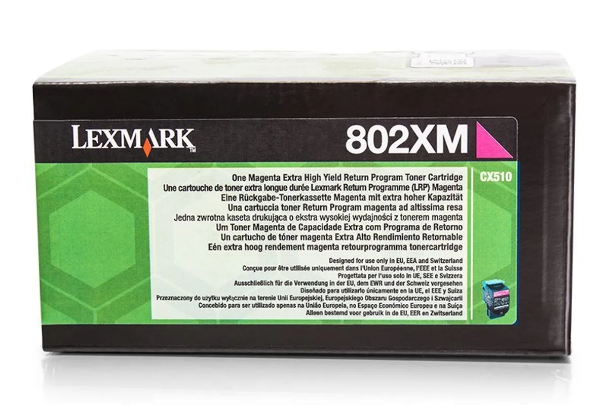 Lexmark 802XM / 80C2XM0 Toner magenta