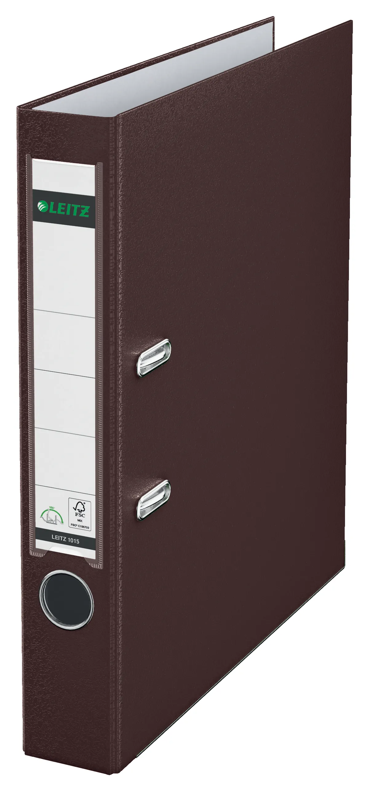 Leitz 10155075 Ordner braun (5,2cm breit, A4, Kunststoff)