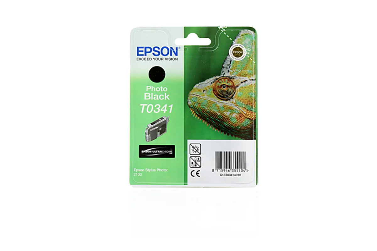 Epson T0341 / C13T03414010 Tinte photo schwarz