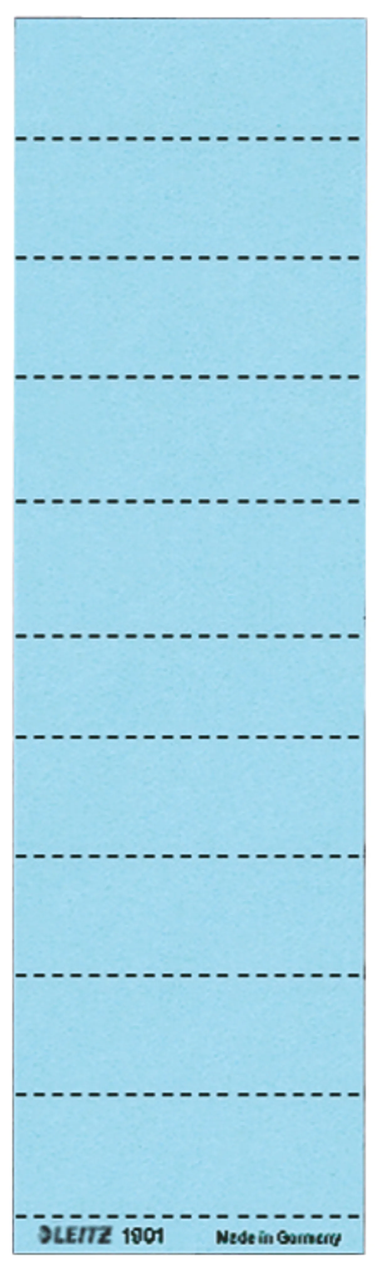 Leitz 19010035 Beschriftungsschilder  blau (100 Stück)