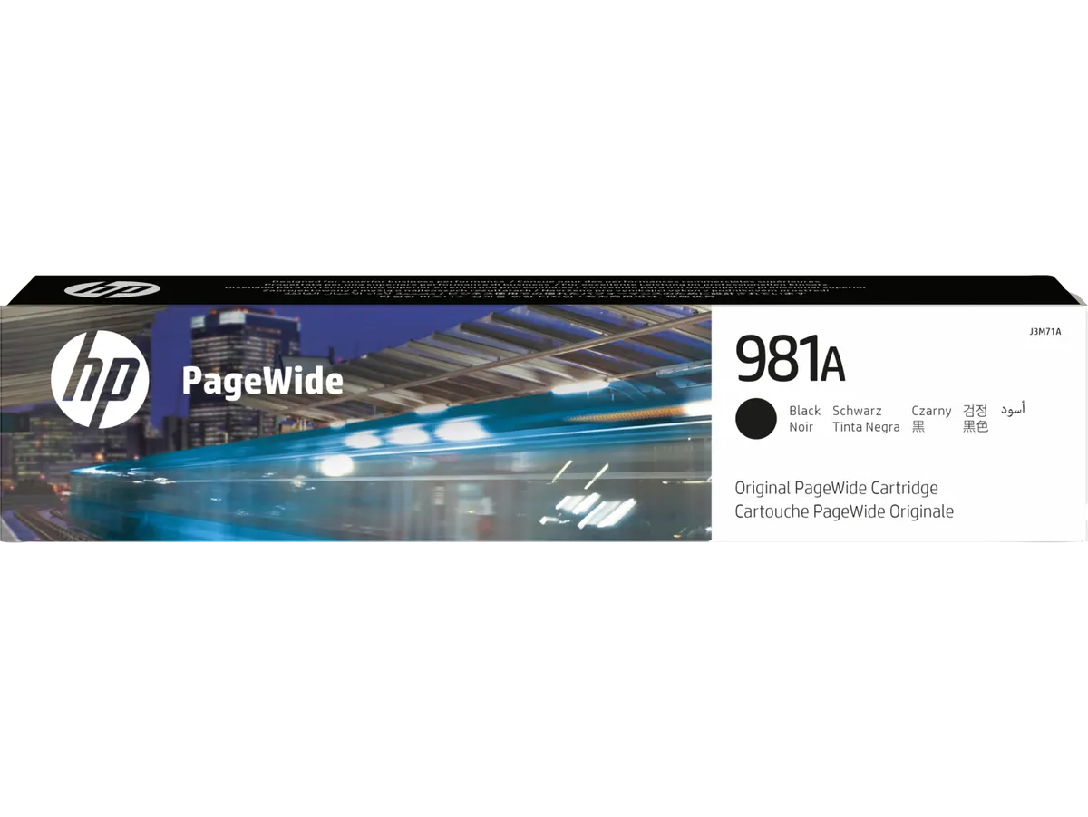 HP 981A / J3M71A Tinte schwarz