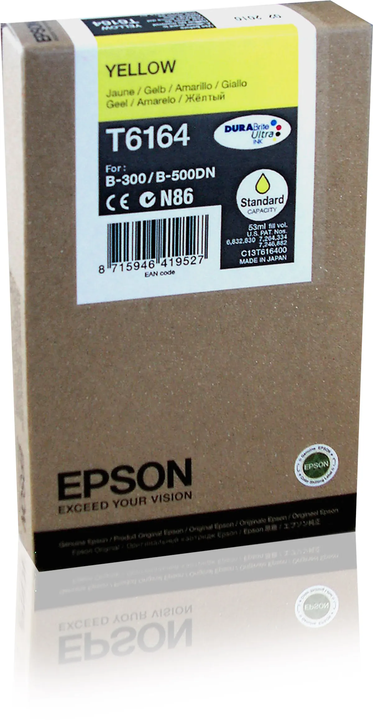 Epson T6164 / C13T616400 Tinte gelb