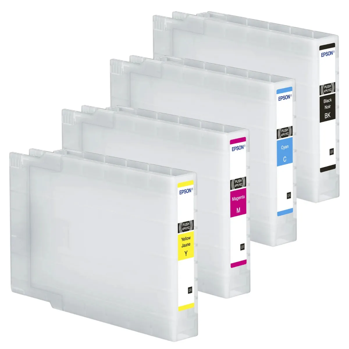 Epson T04A1 / T04A2 / T04A3 / T04A4 Tinten Sparset schwarz, cyan, magenta, gelb (4 Stück)