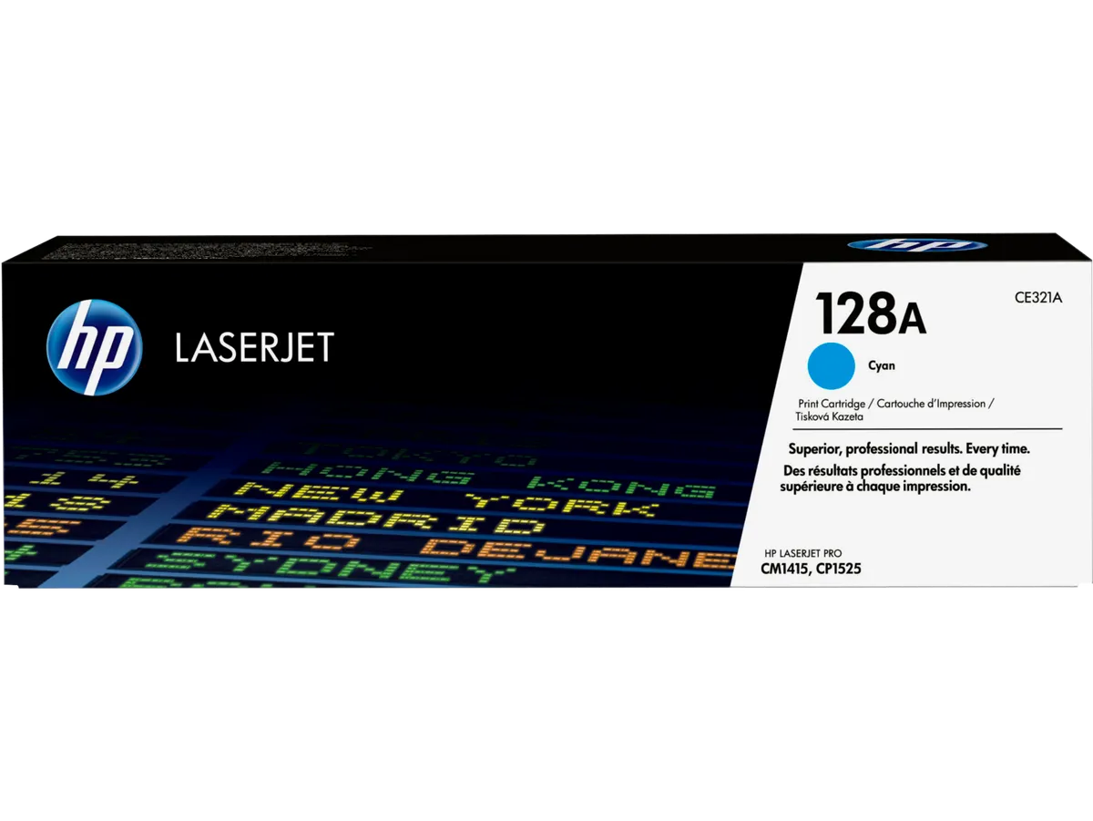 HP 128A / CE321A Toner cyan