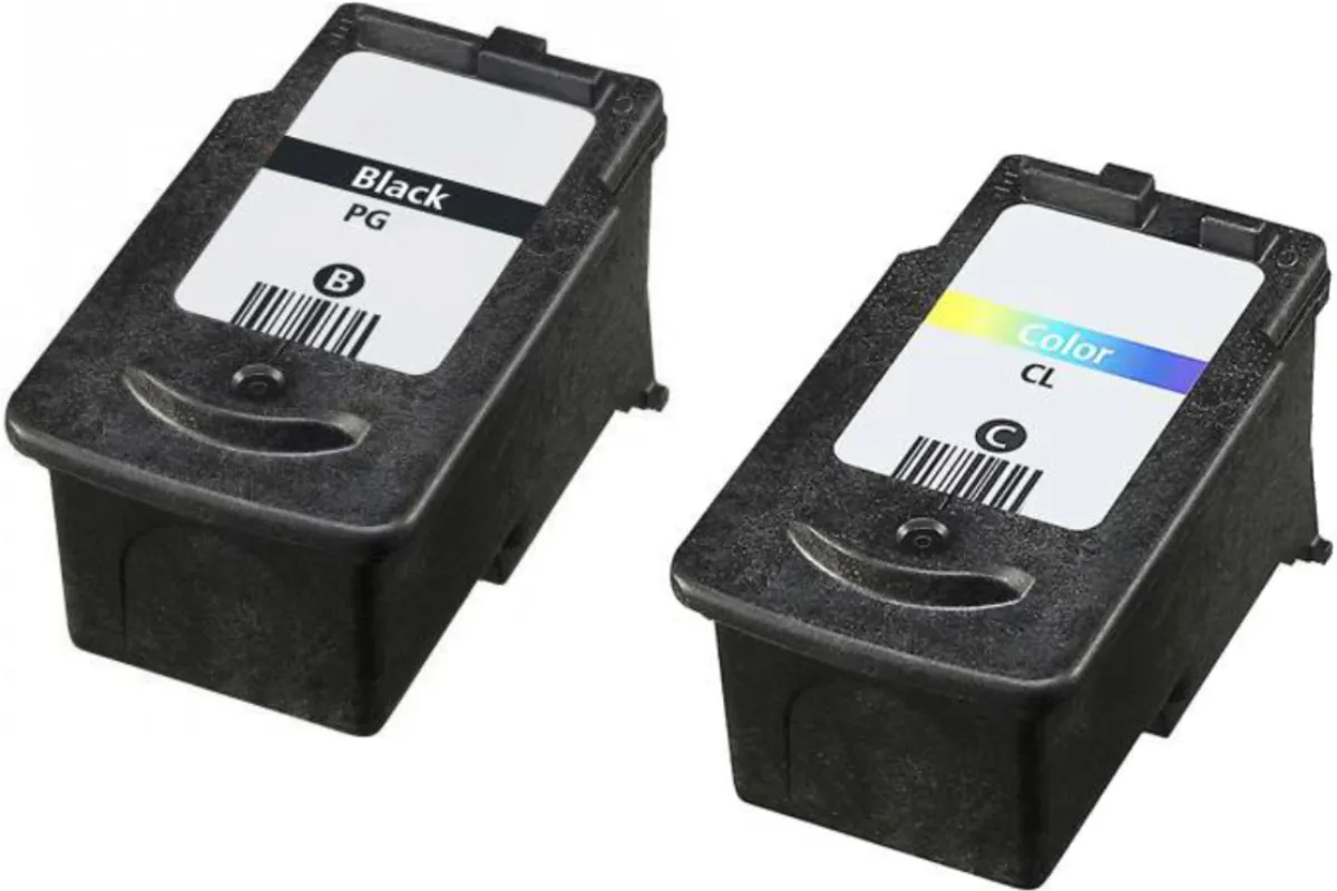 XXL Tinten Sparset kompatibel zu Canon PG-560XL & CL-561XL / 3712C001 / 3730C001 schwarz, color  (2 Stück)