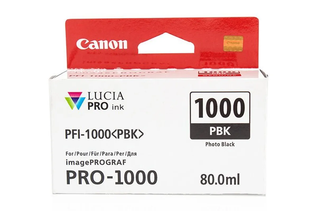 Canon PFI-1000 PBK / 0546C001 Tinte photo schwarz