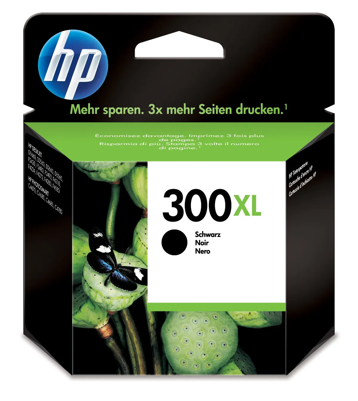 HP 300XL / CC641EE Tinte schwarz HP 300XL / CC641EE Tinte schwarz