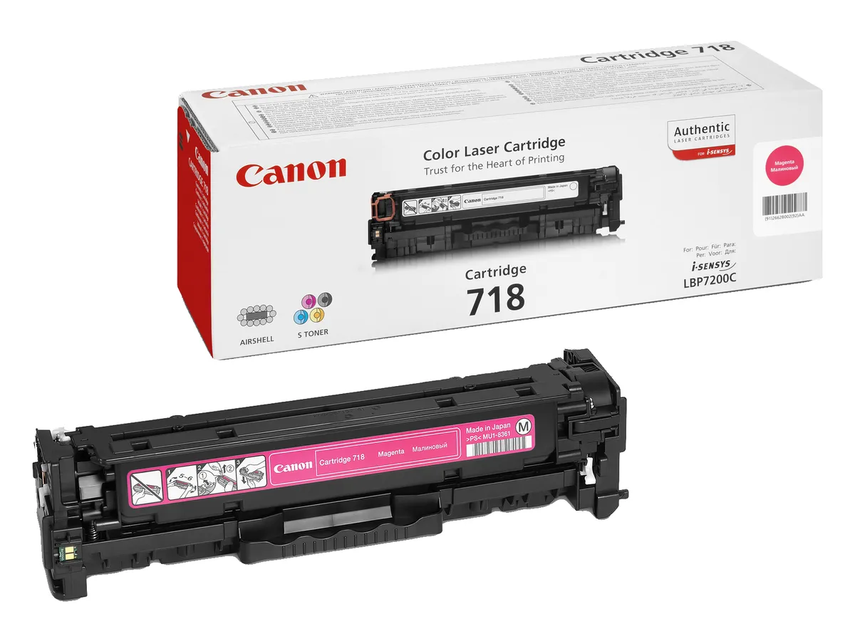 Canon 718 / 2660B002 / 2660B014 Toner magenta