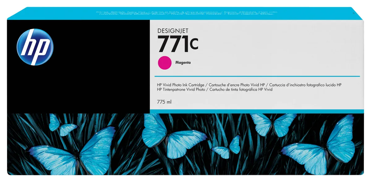 HP 771C / B6Y09A Tinte magenta