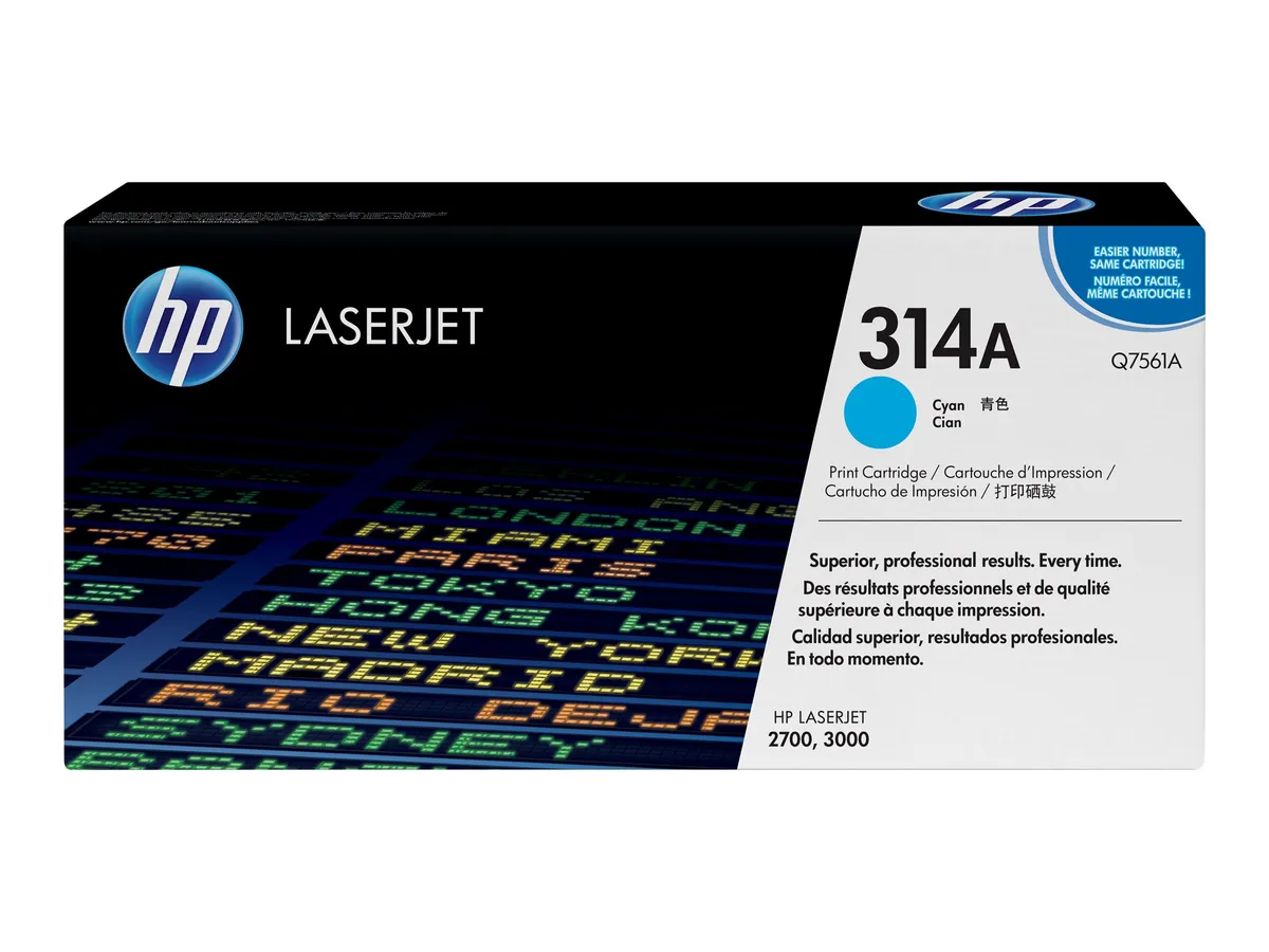 HP 314A / Q7561A Toner cyan