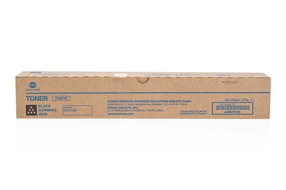 Konica Minolta TN-221 K / A8K3150 Toner schwarz