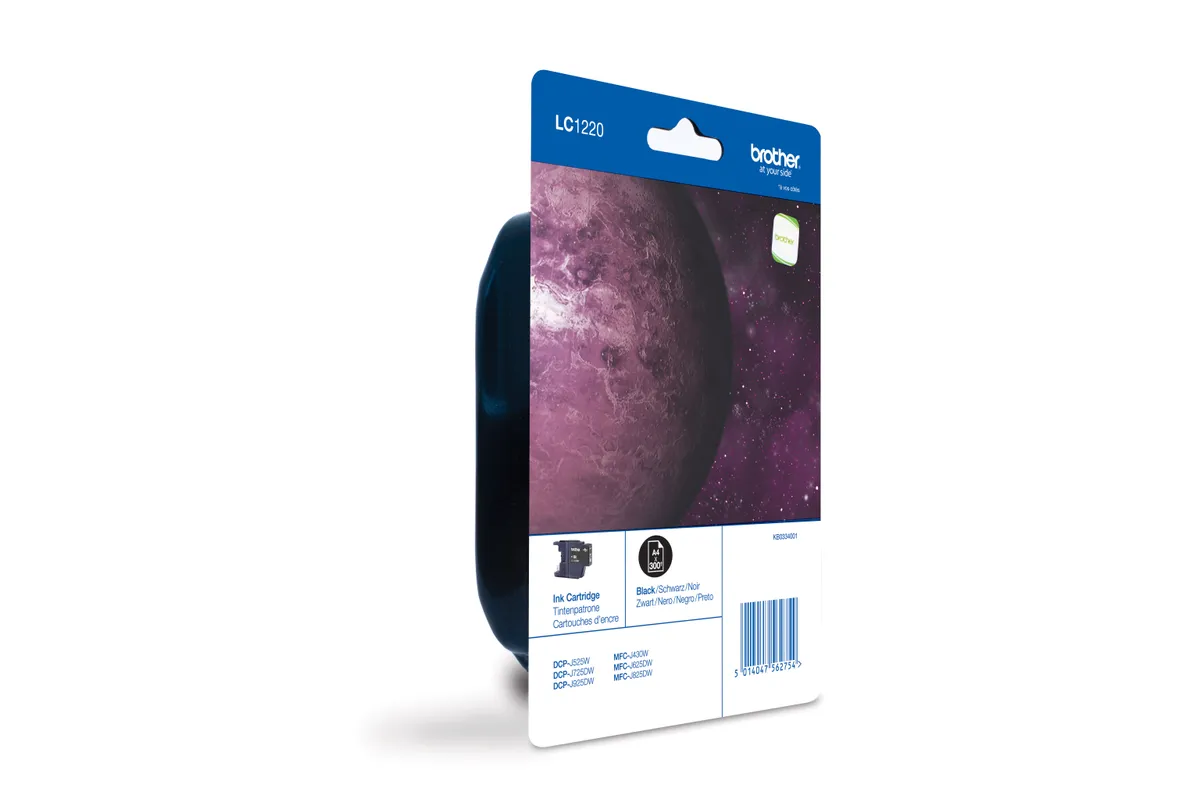 Brother LC-1220BK / LC-1220BKBP Tinte schwarz