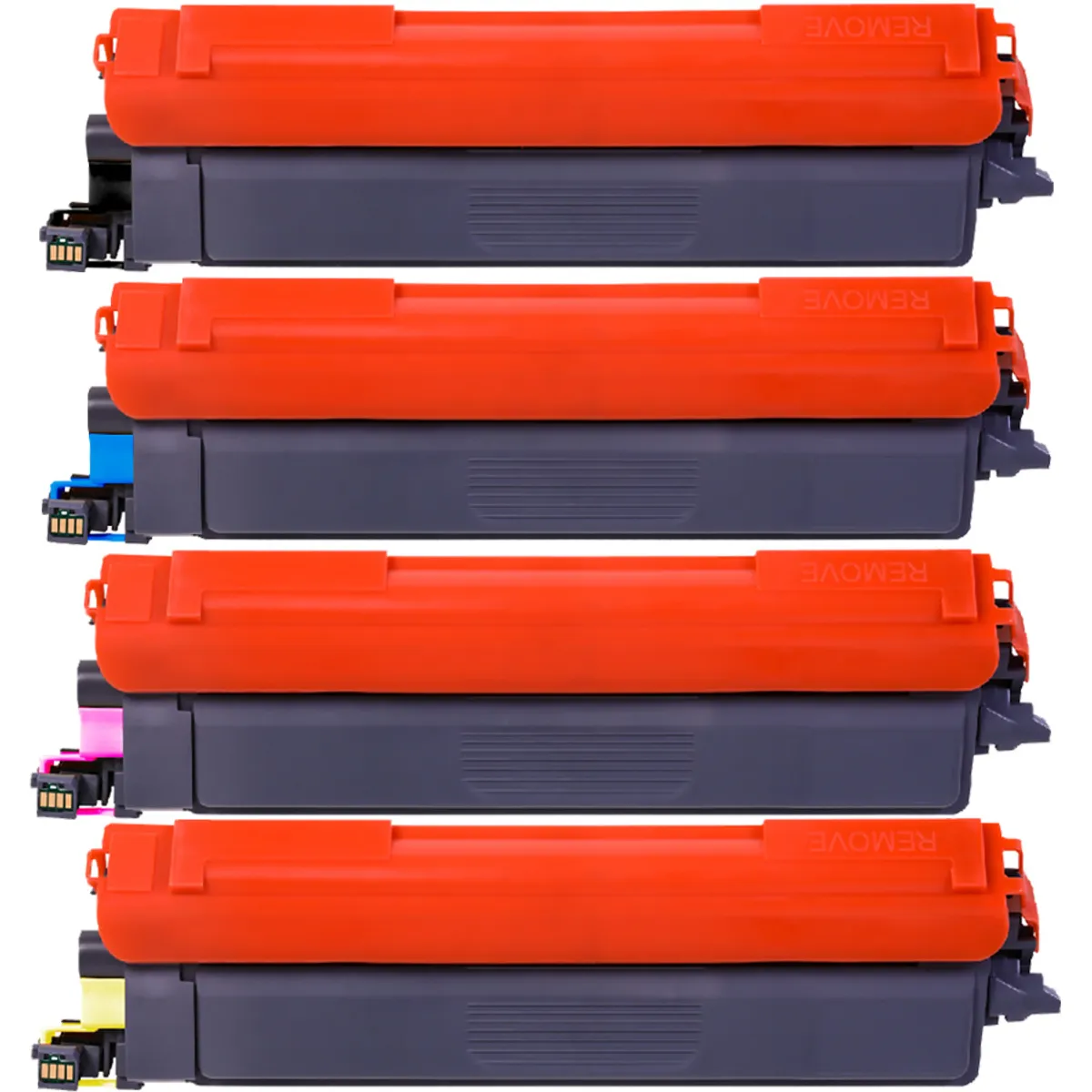 XXL Toner Sparset kompatibel zu Brother TN-249 schwarz, cyan, magenta, gelb  (4 Stück)