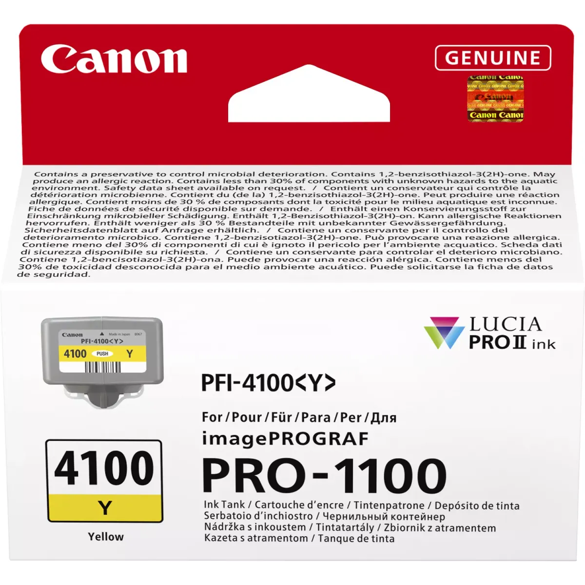 Canon PFI-4100Y / 6780C001 Tinte gelb