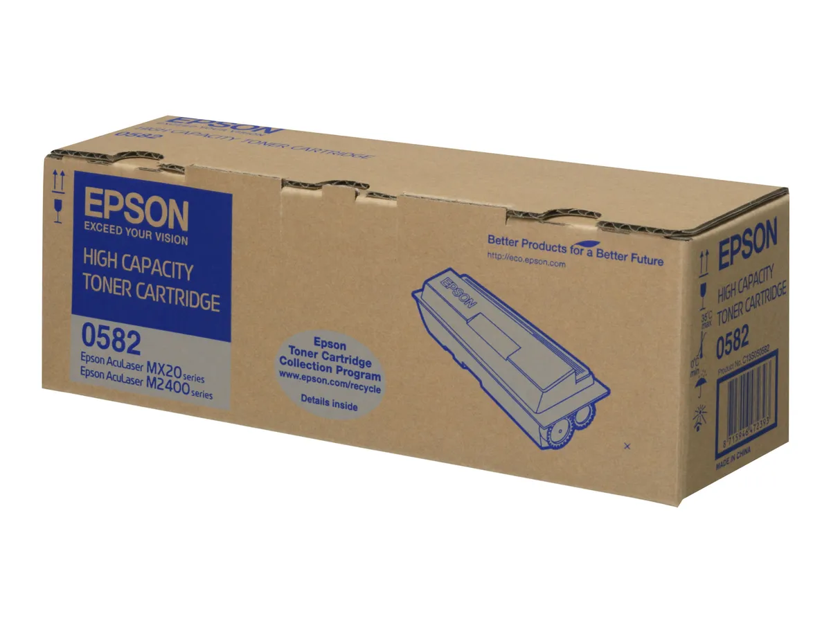 Epson 0582 / C13S050582 / S050582 Toner schwarz