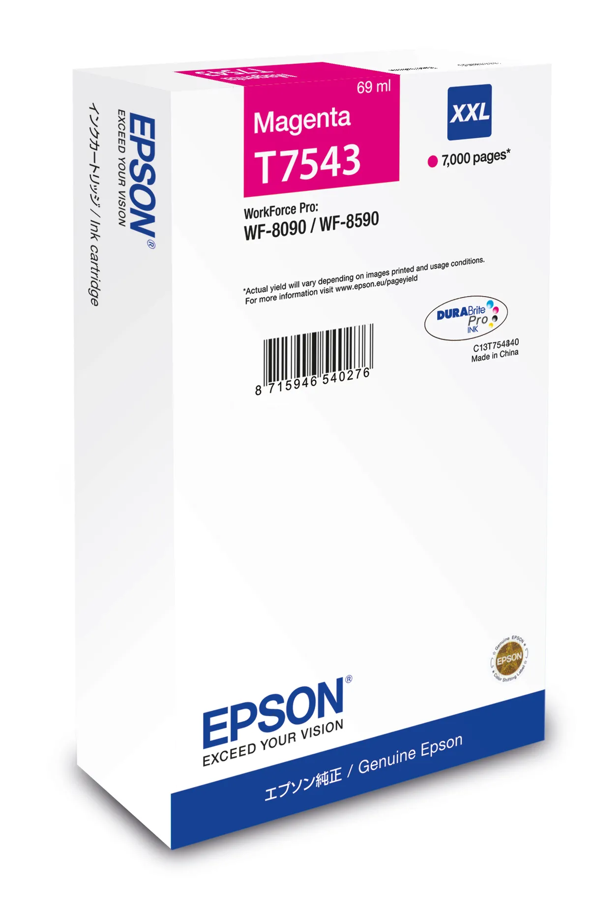 Epson T7543 / C13T754340 Tinte magenta