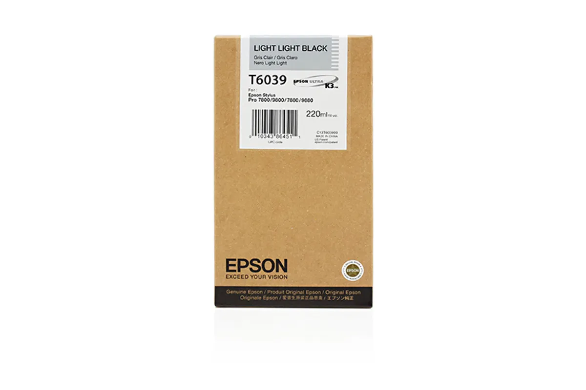Epson T6039 / C13T603900 Tinte schwarz