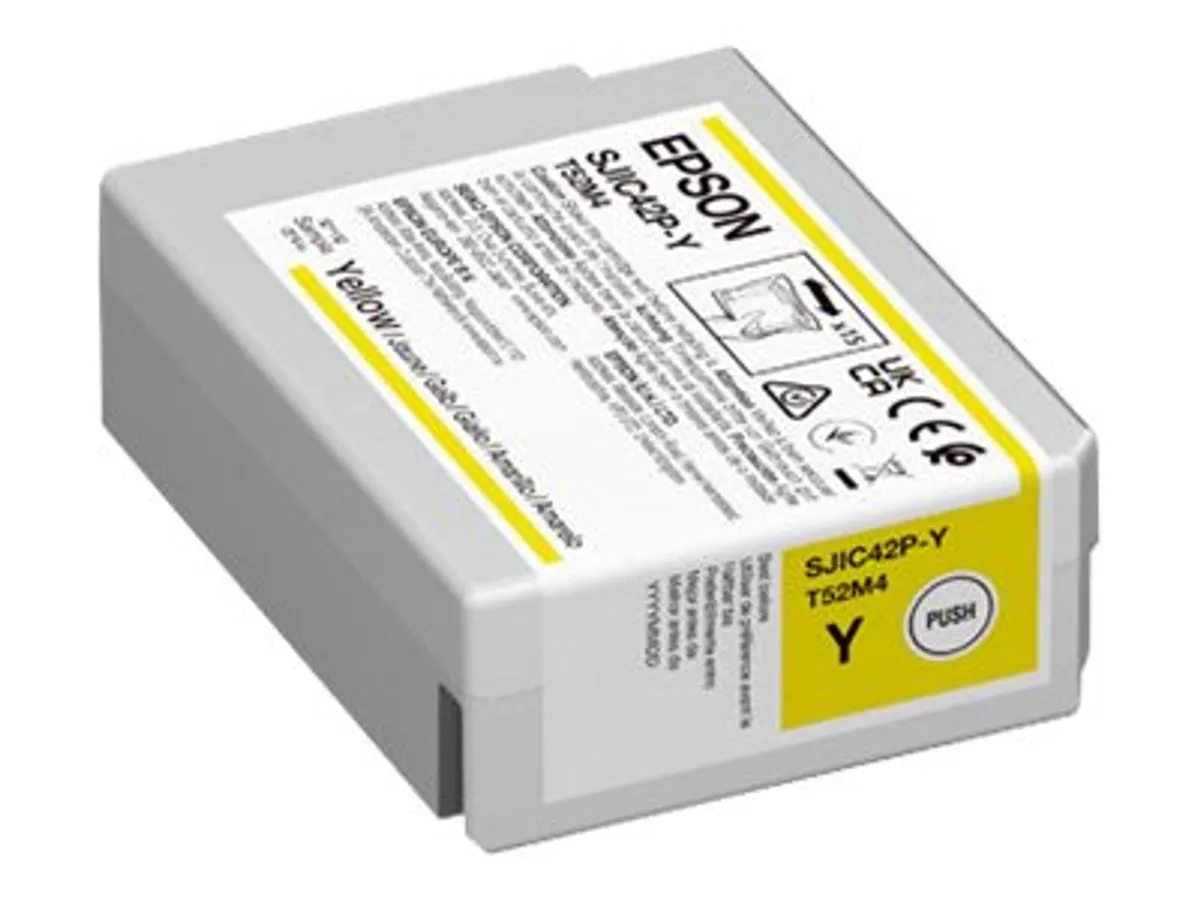 Epson S-JIC42P-Y / T52M4 / C13T52M440 Tinte gelb