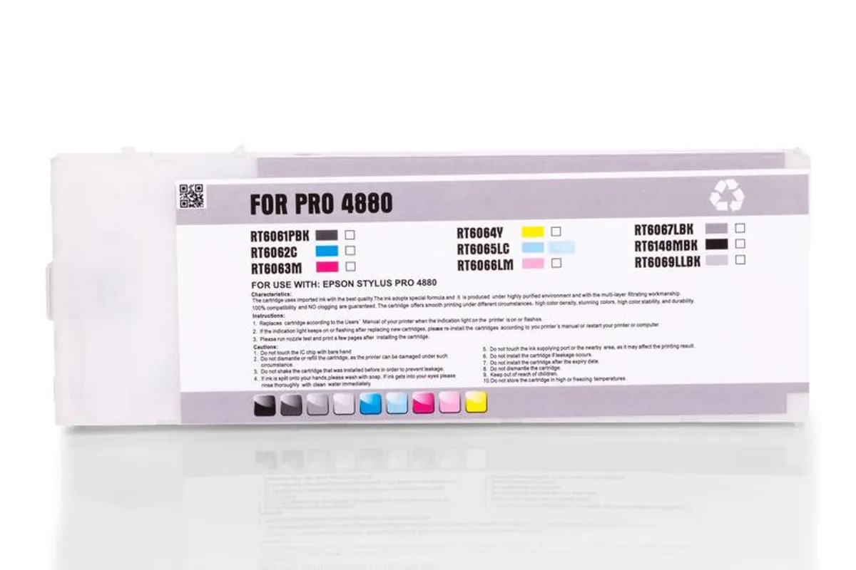 XL Tinte kompatibel zu Epson T6065 / C13T606500 photo cyan