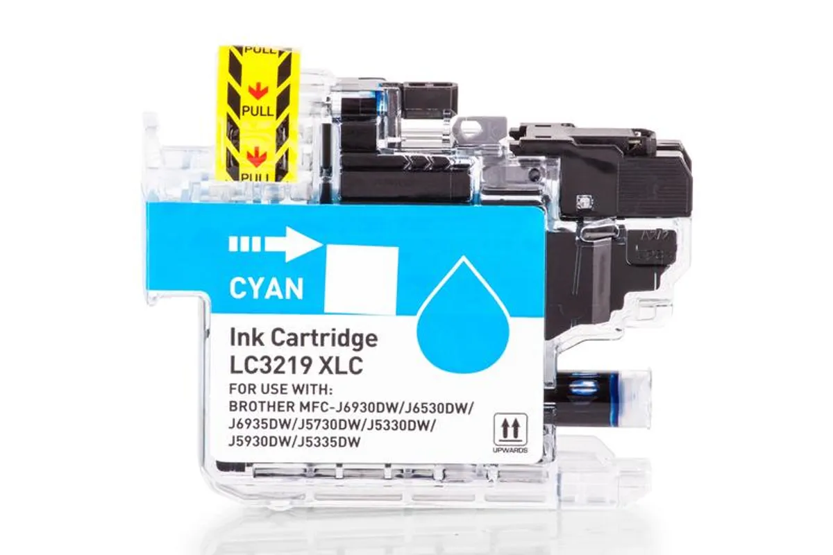 XL Tinte kompatibel zu Brother LC-3217C / LC-3219C cyan