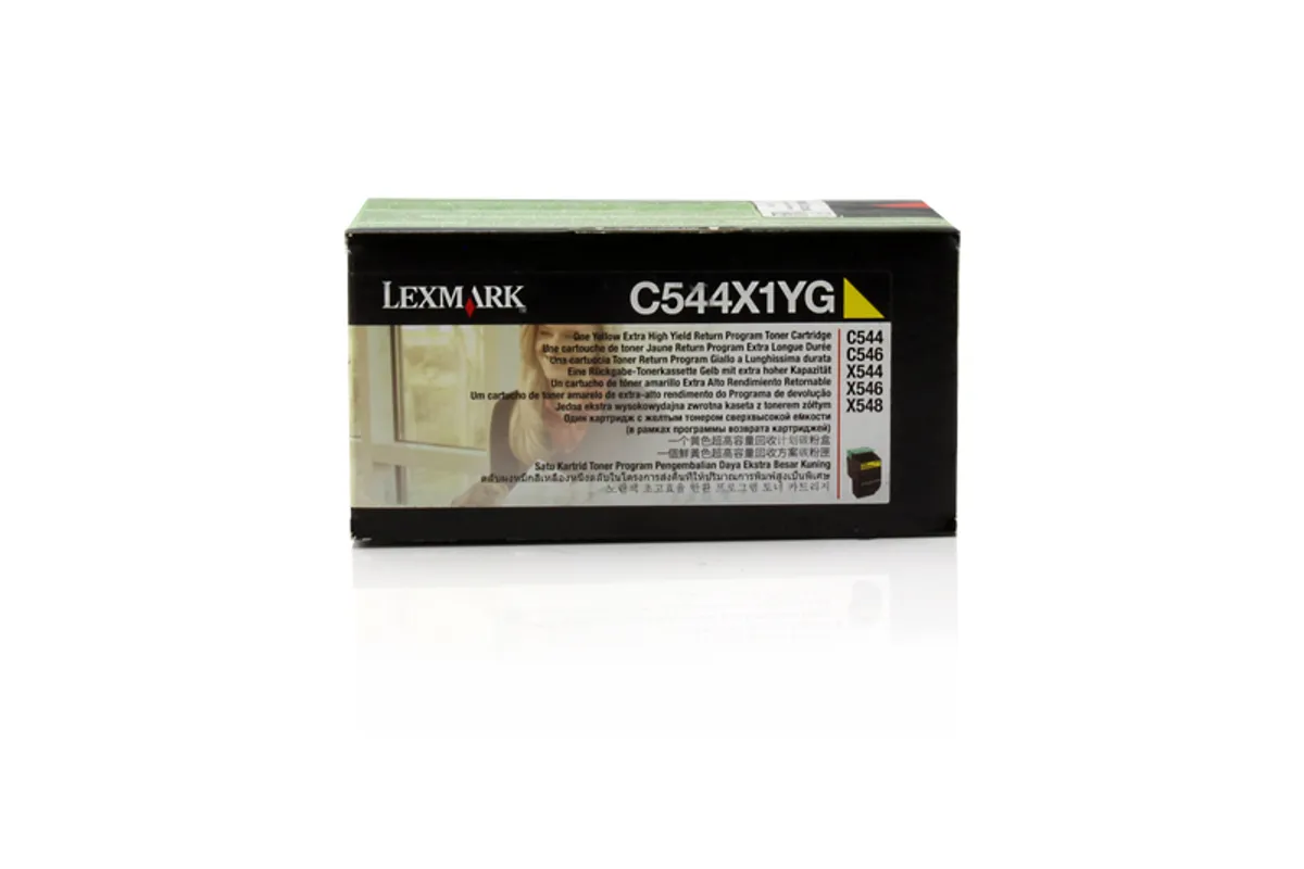 Lexmark C544X1YG / 0C544X1YG Toner gelb