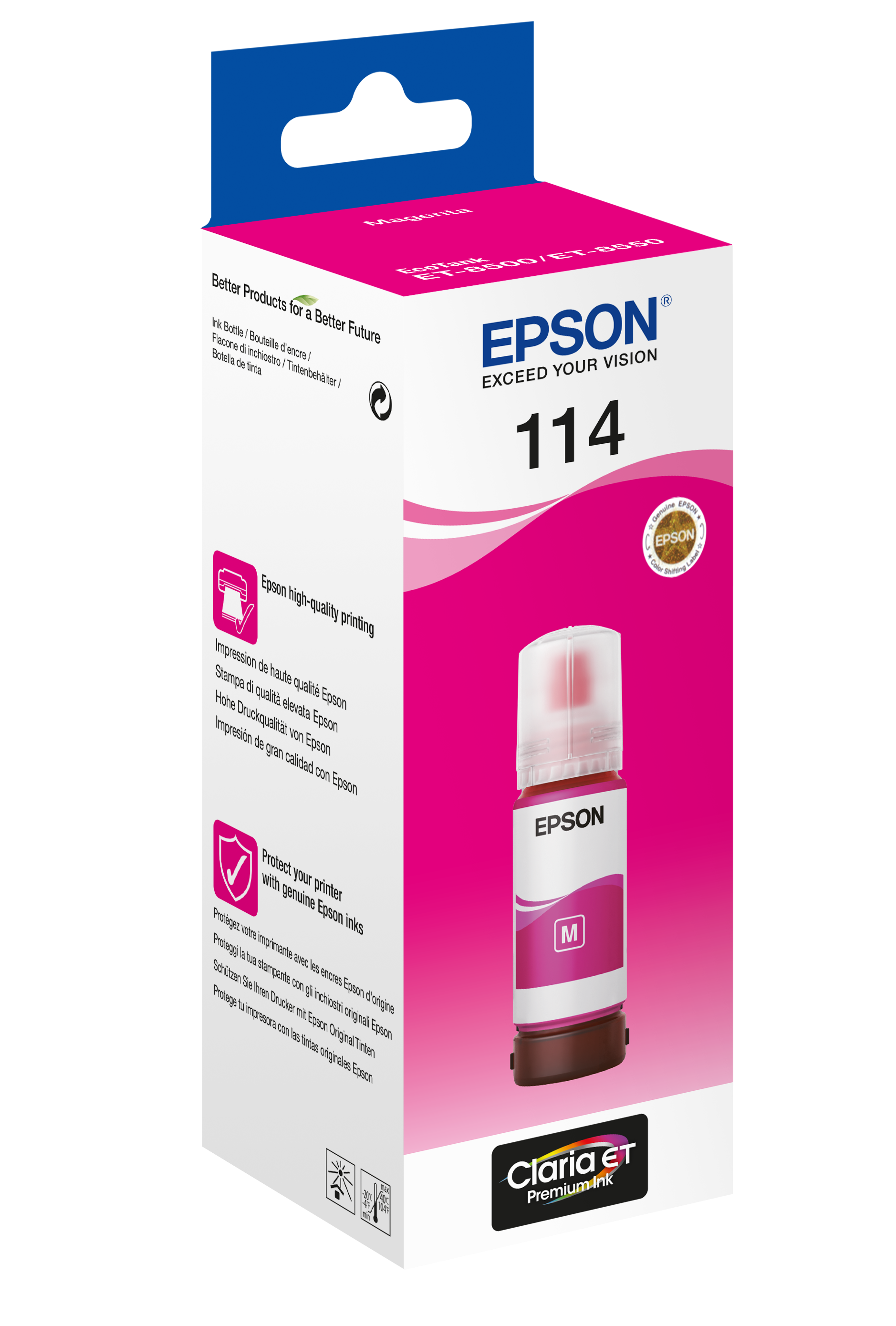Epson 114 / T07B3 / C13T07B340 Tinte magenta