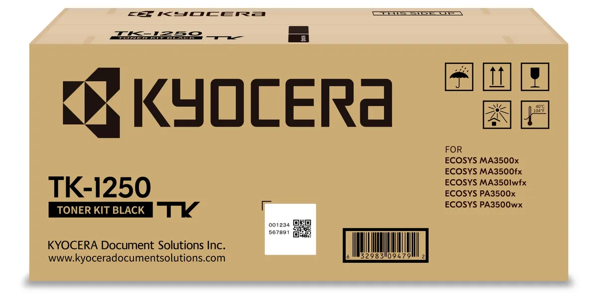 Kyocera TK-1250 / 1T0C3H0NL0 Toner schwarz