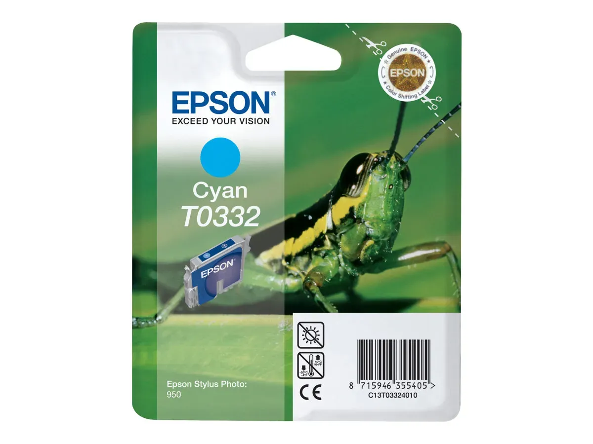 Epson T0332 / C13T03324010 Tinte cyan