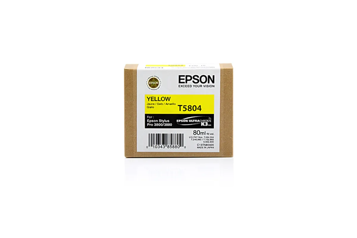 Epson T5804 / C13T580400 Tinte gelb