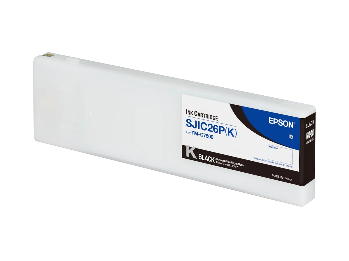 Epson SJIC-26-P-K / C33S020618 Tinte schwarz