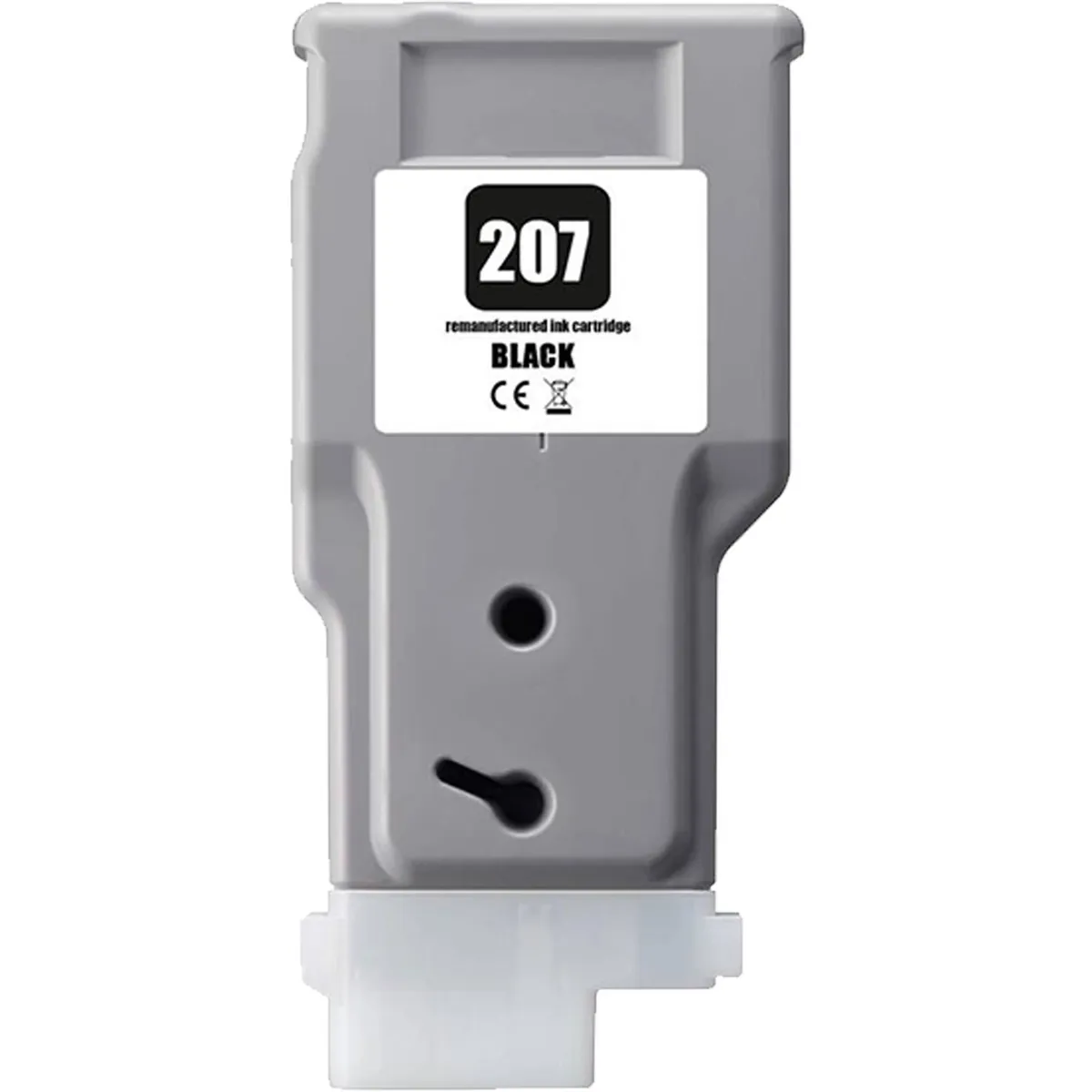 XL Tinte kompatibel zu Canon PFI-207BK / 8789B001 schwarz