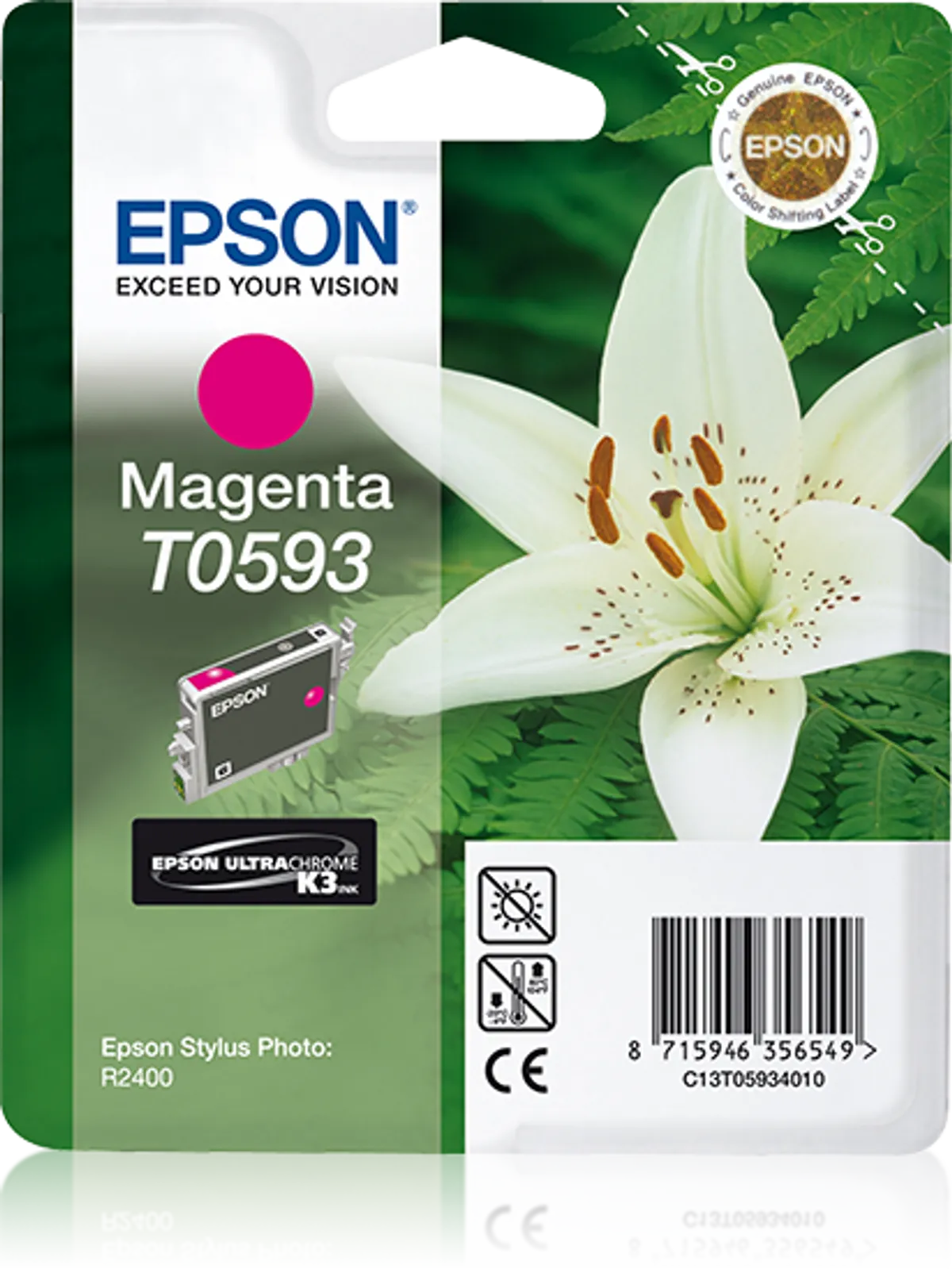 Epson T0593 / C13T05934010 Tinte magenta