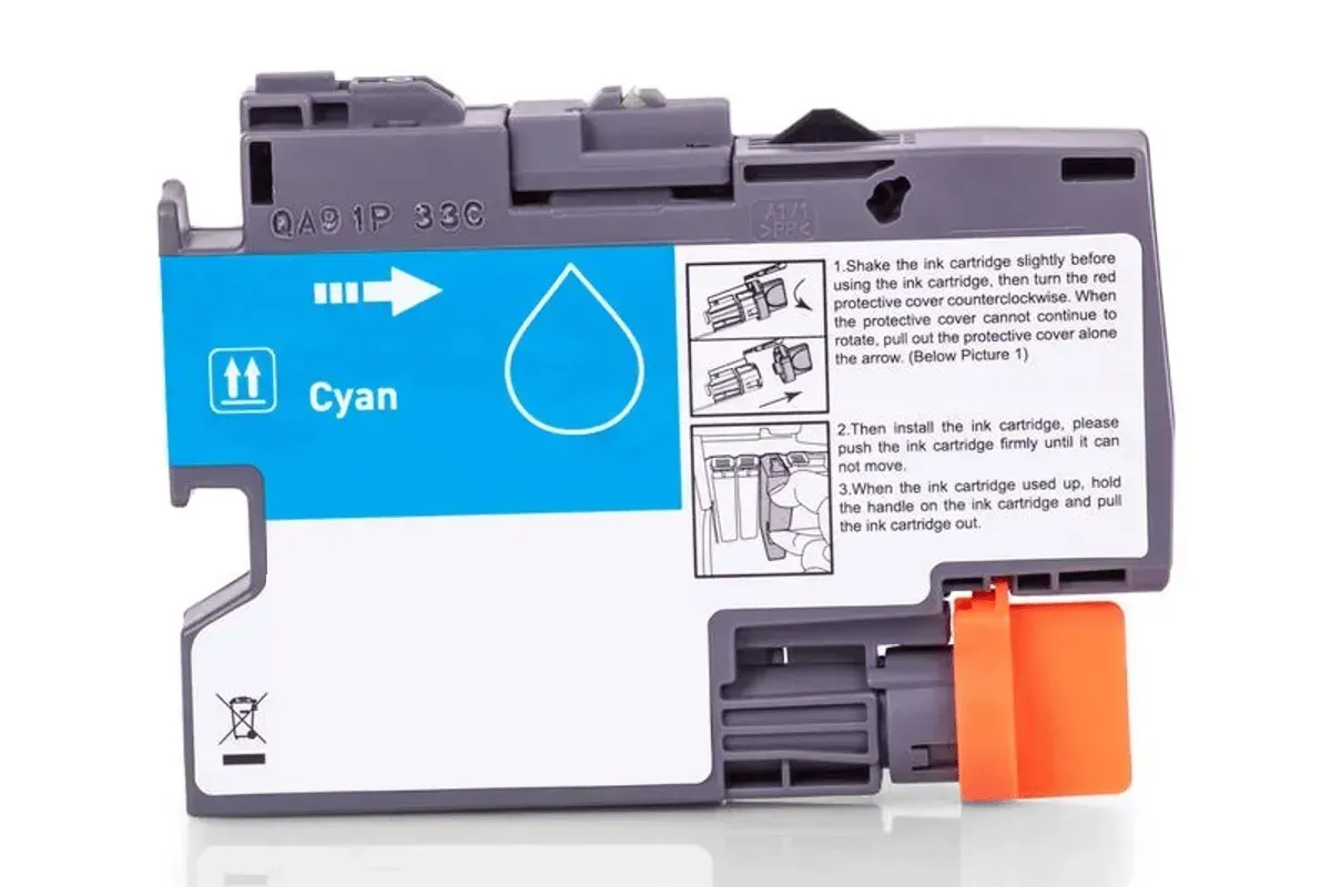 XL Tinte kompatibel zu Brother LC-427XL / LC-427XLC cyan