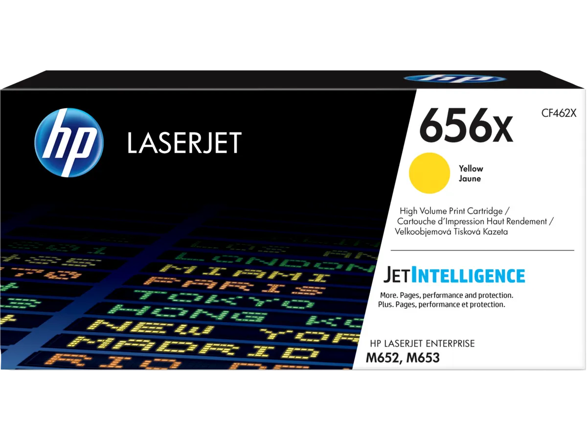 HP 656X / CF462X Toner gelb