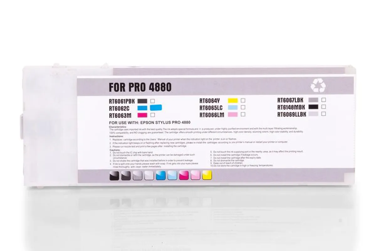 XL Tinte kompatibel zu Epson T6062 / C13T606200 cyan