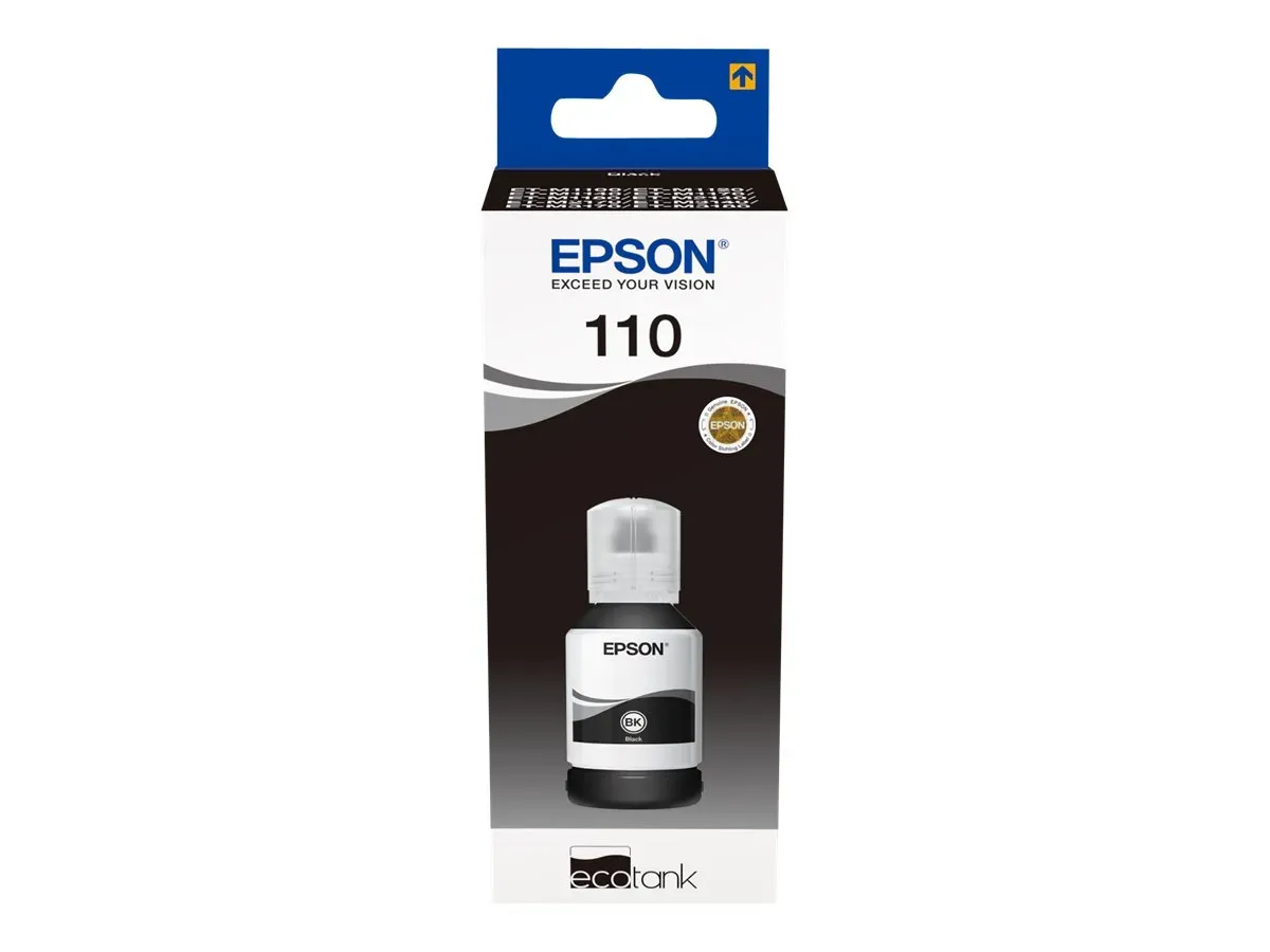 Epson 110 / T03P1 / C13T03P14A Tintenflasche schwarz