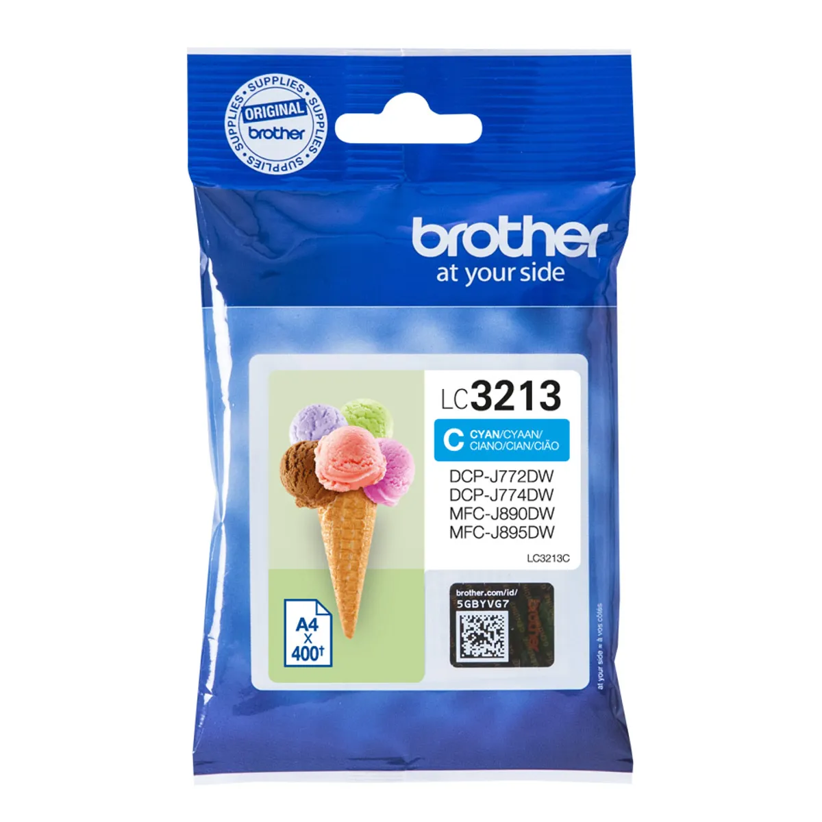 Brother LC-3213C Tinte cyan