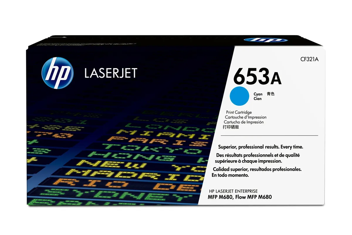 HP 653A / CF321A Toner cyan