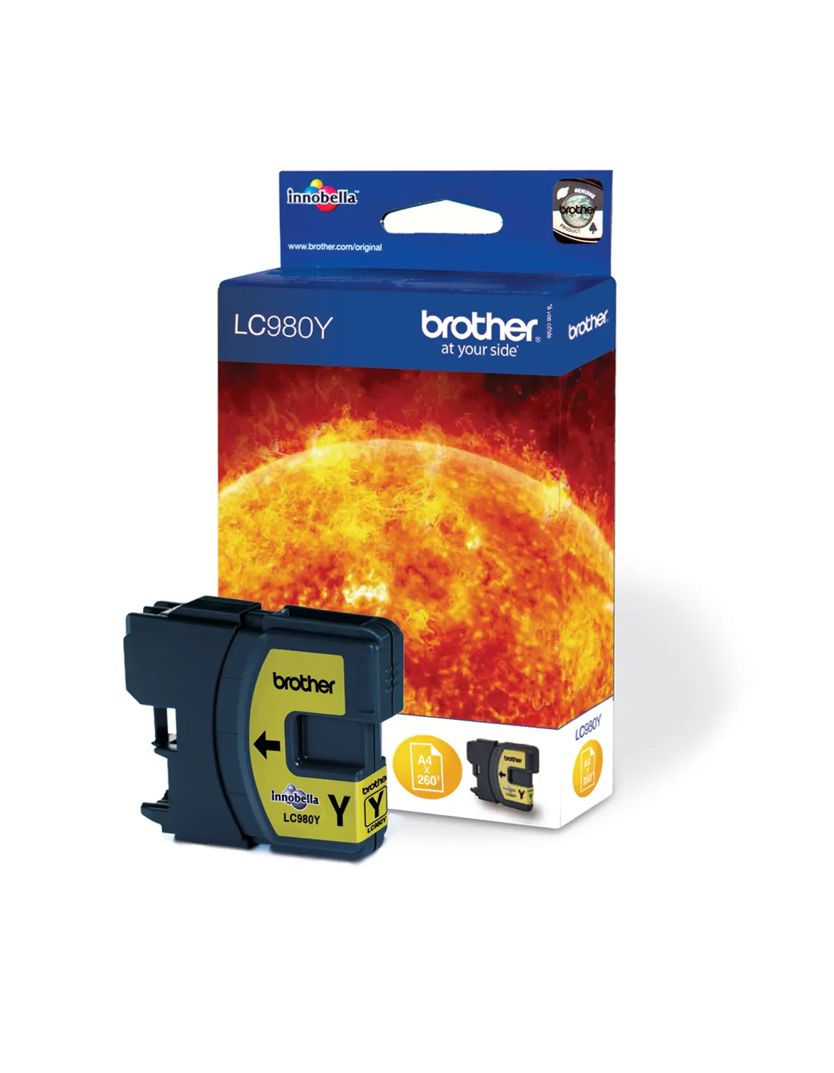 Brother LC-980Y / LC-980YBP / LC-980YBPDR Tinte gelb