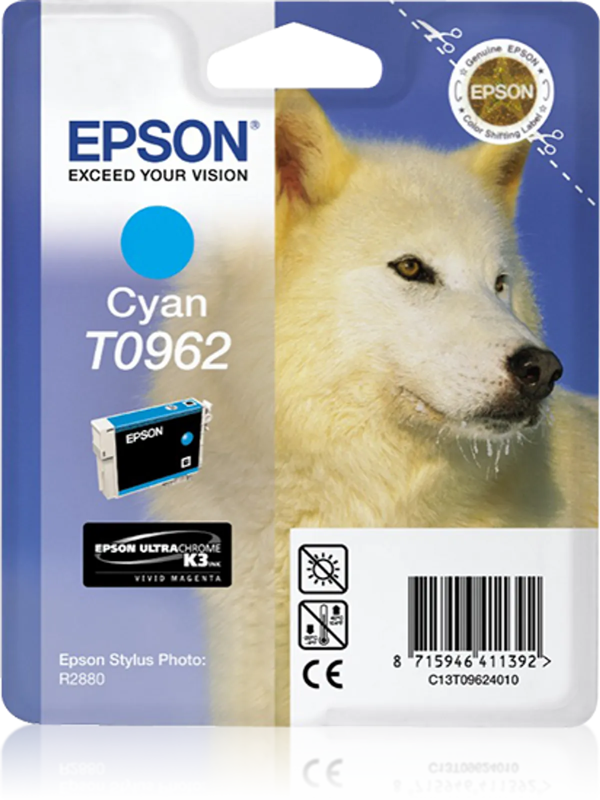 Epson T0962 / C13T09624010 Tinte cyan