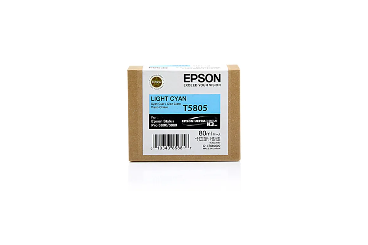 Epson T5805 / C13T580500 Tinte photo cyan