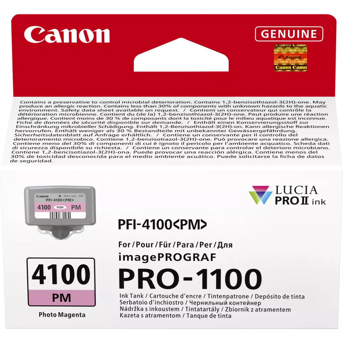 Canon PFI-4100PM / 6782C001 Tinte photo magenta