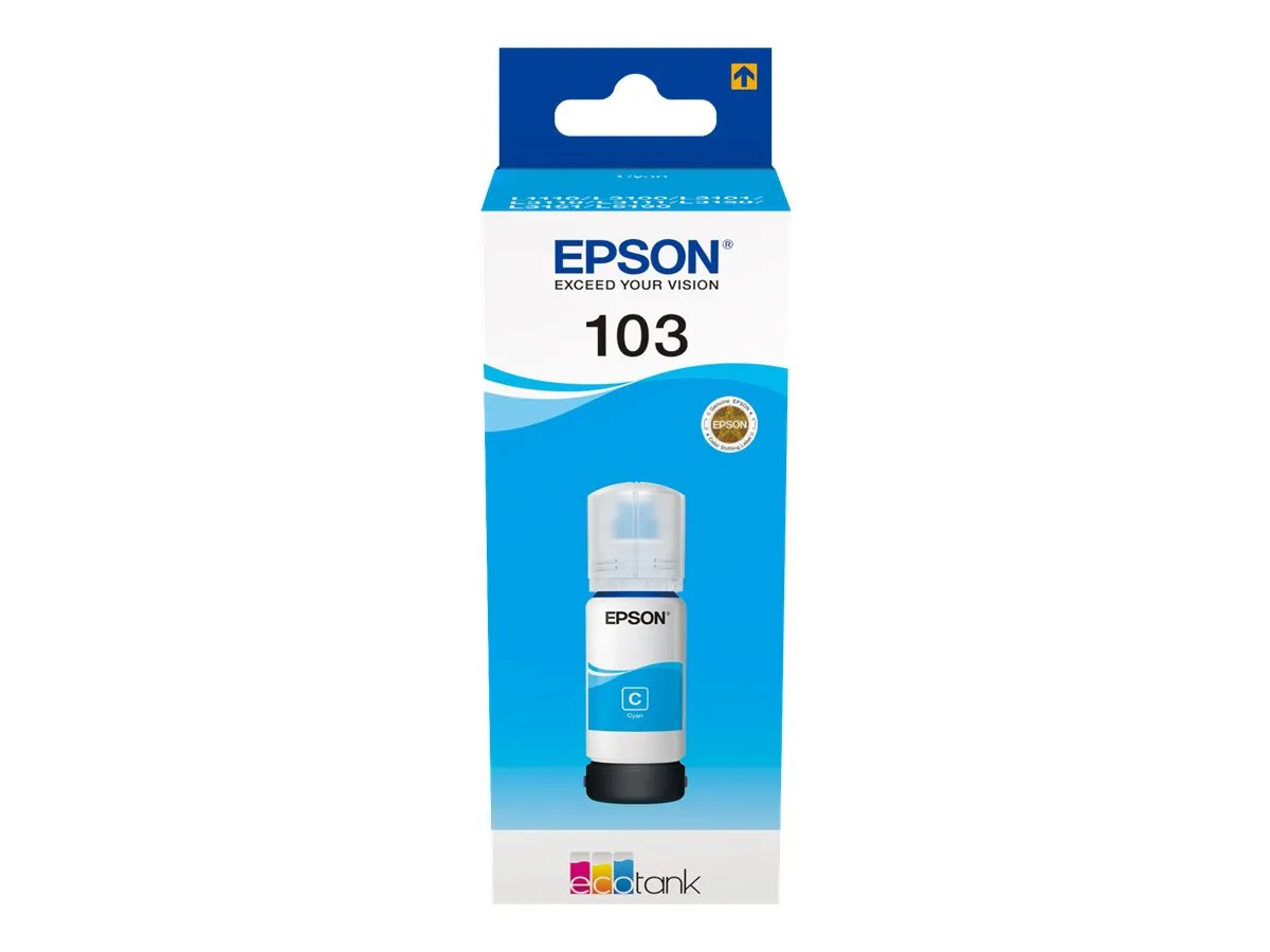 Epson 103 / T00S2 / C13T00S24A Tintenflasche cyan