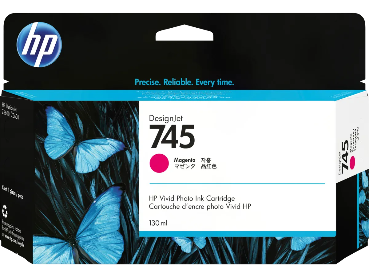 HP 745 / F9J95A Tinte magenta