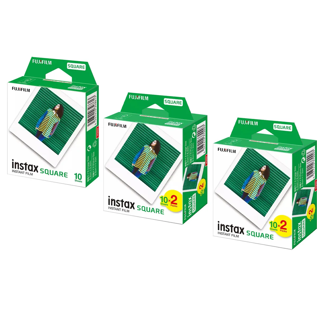 Fujifilm instax square instant Film (5 x 10 Aufnahmen)