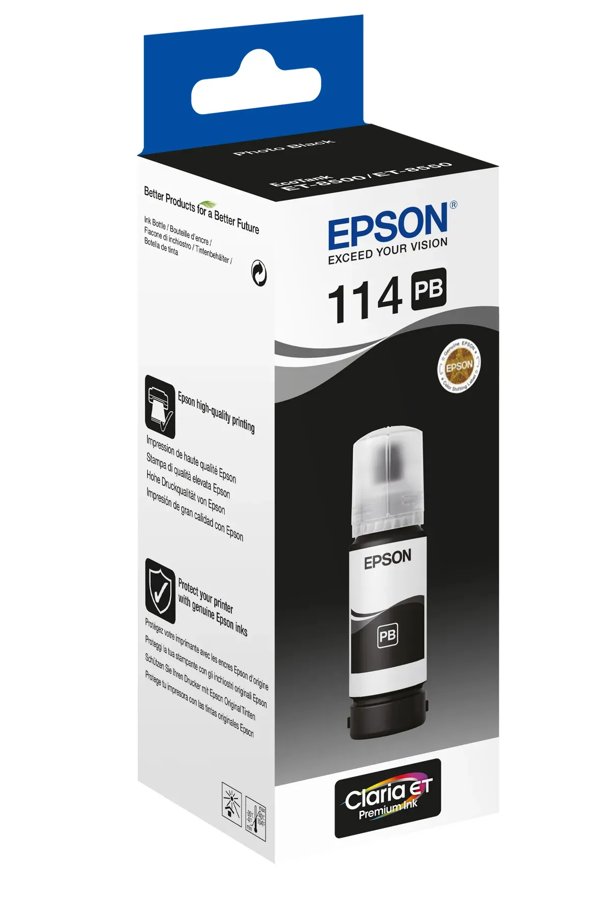 Epson 114 / T07B1 / C13T07B140 Tinte photo schwarz