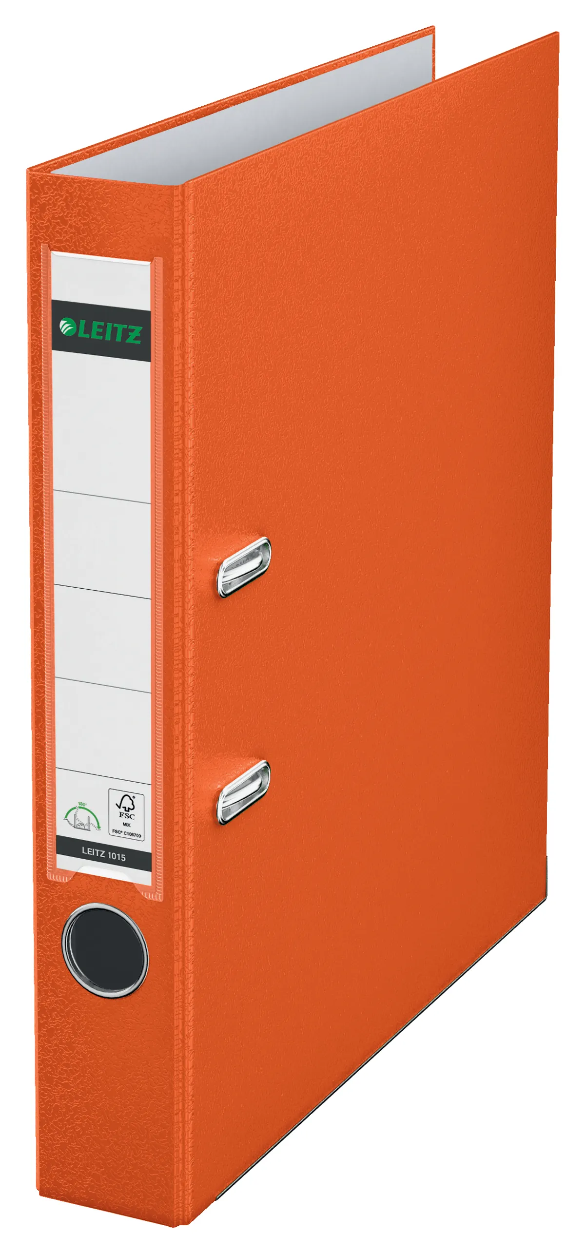Leitz 10155045 Ordner orange (5,2cm breit, A4, Kunststoff)