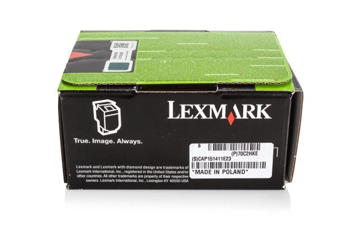 Lexmark 702HK / 70C2HKE Toner schwarz